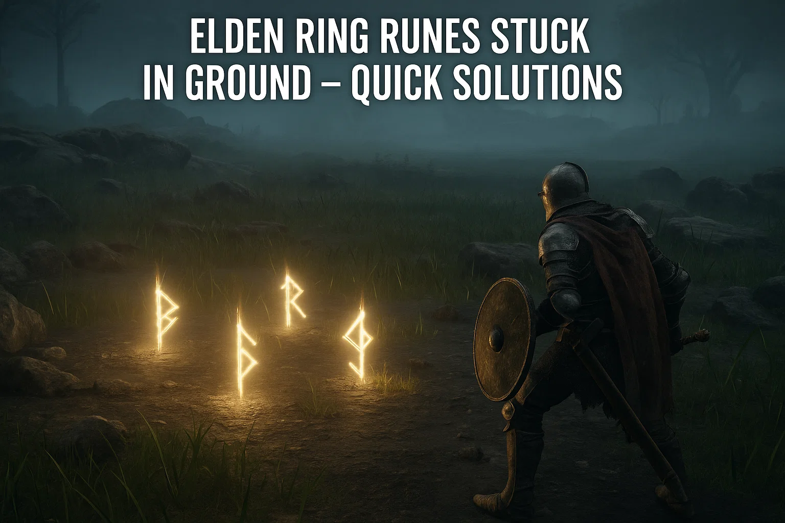 Elden Ring Runes Stuck in Ground – Quick Solutions