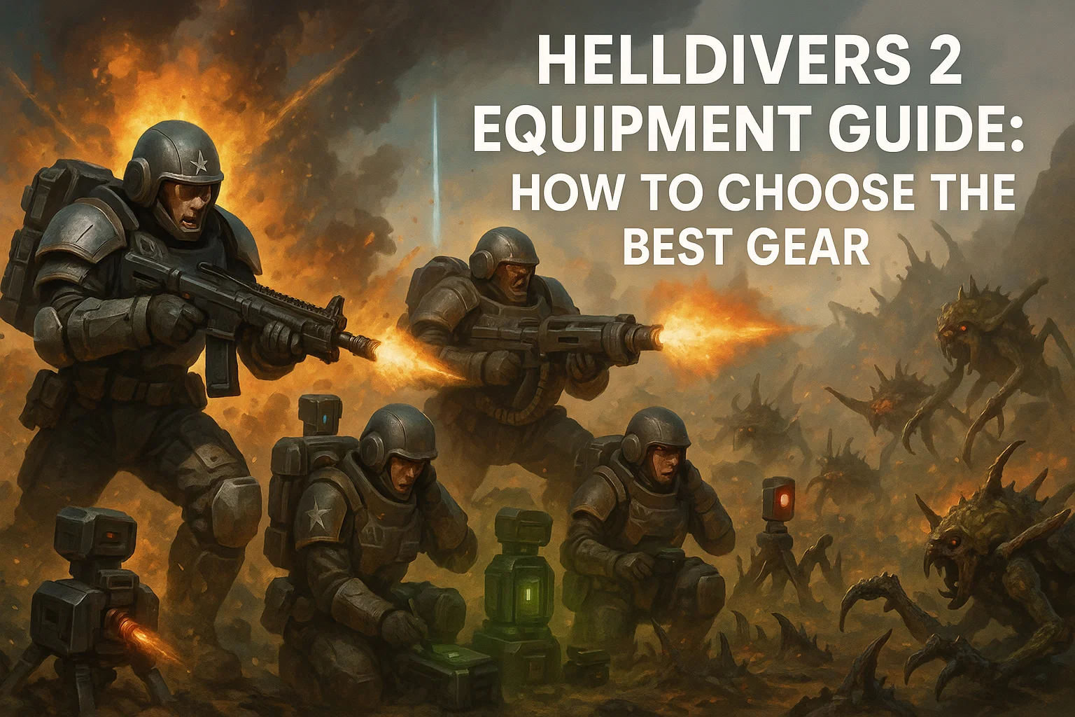 Helldivers 2 Equipment Guide: How to Choose the Best Gear